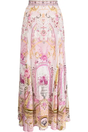 Camilla Falda larga con estampado floral