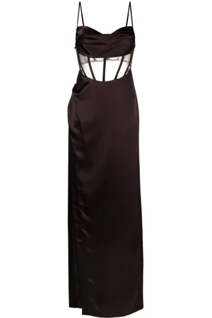Retrofete Vestido ajustado Rosa estilo de corset