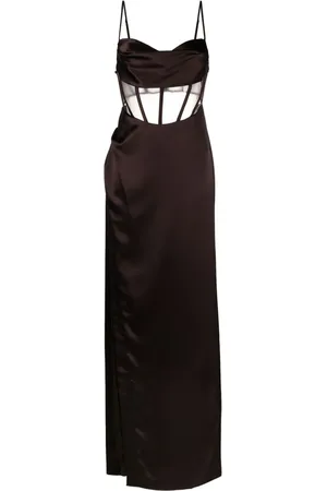 Retrofete Vestido ajustado Rosa estilo de corset