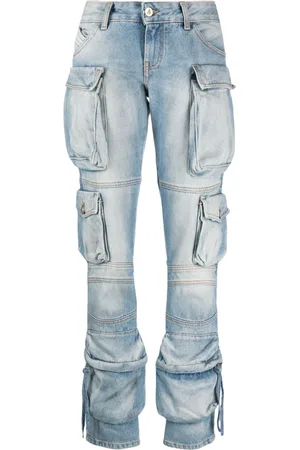 The Attico Jeans cargo Essie