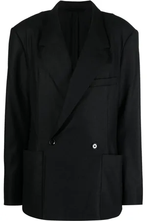 LEMAIRE Blazer de cachemira con doble botonadura