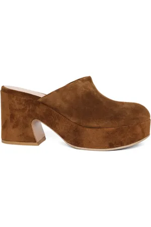 Gianvito Rossi Mules Lyss con tacón de 55mm