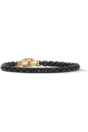 David Yurman Pulsera Box Chain en oro amarillo de 14kt de 5mm