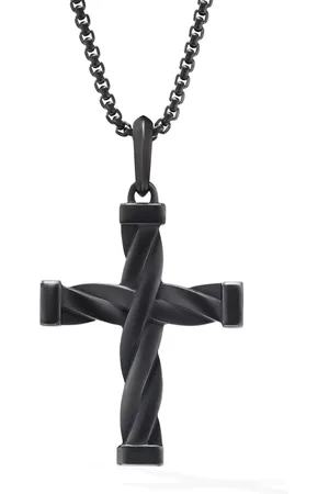 David Yurman Dije de cruz DY Helios de 48mm