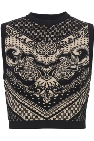 Balmain Top tejido en intarisa