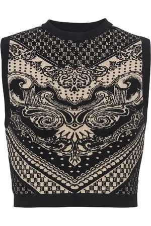 Balmain Top tejido en intarisa