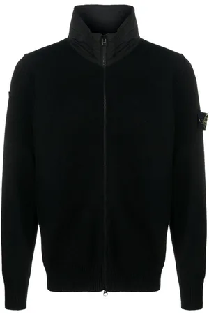 Stone Island Cárdigan con parche Compass
