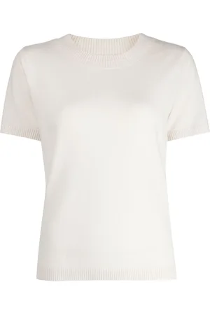 Paule Ka Playera de cachemira con cuello redondo