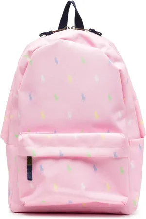 Ralph Lauren Mochila con logo estampado y cierre