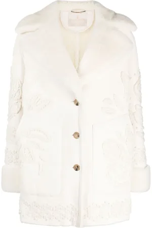 ERMANNO SCERVINO Abrigo con bordado floral