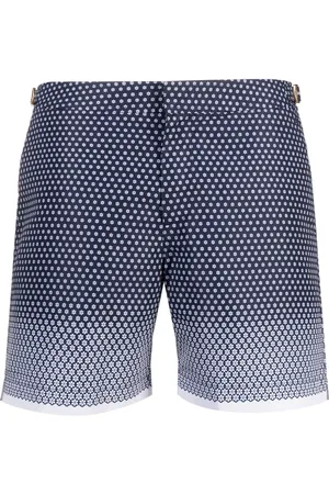 Orlebar Brown Shorts de playa con estampado floral sombreado