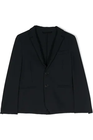 Il gufo Blazer con botones y solapas de muesca