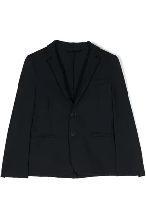 Il gufo Blazer con botones y solapas de muesca