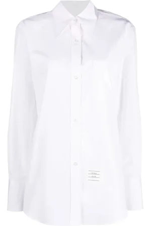 Thom Browne Camisa con parche del logo