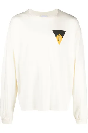 Rhude Suéter Blood And Mud con logo estampado