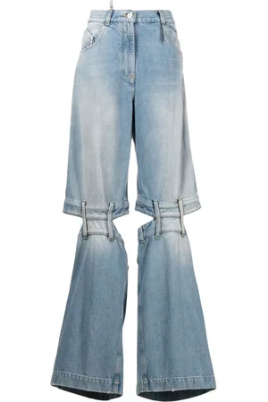 The Attico Jeans anchos Ashton con tiro medio