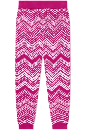 Missoni Leggins tejidos en zigzag