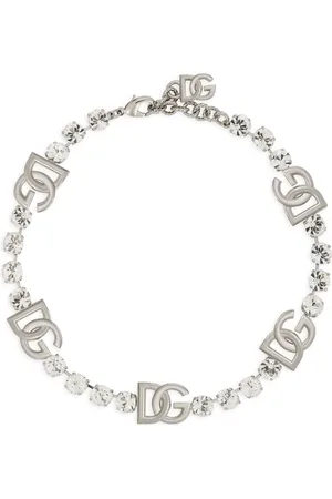 Dolce & Gabbana Collar KIM DOLCE&GABBANA con logo DG y strass