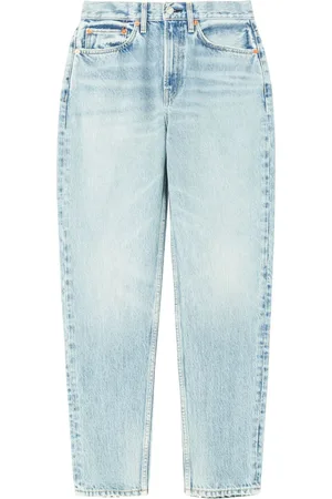RE/DONE Jeans ajustados con parche del logo