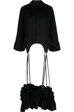 NOIR KEI NINOMIYA Camisa con detalle de volantes
