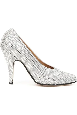 Maison Margiela Zapatillas Tabi con detalles de strass