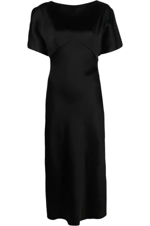 Nº21 Vestido midi con cuello barco