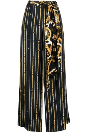 Camilla Pantalones de seda con estampado Coast To Coast