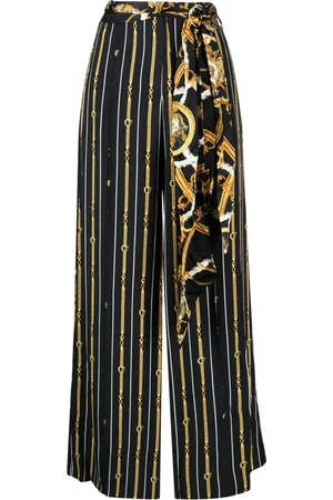 Camilla Pantalones de seda con estampado Coast To Coast