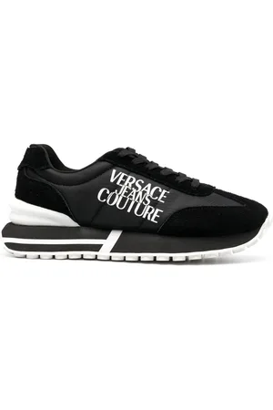 VERSACE Tenis bajos con logo estampado