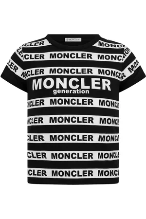 Moncler Playera con franjas del logo