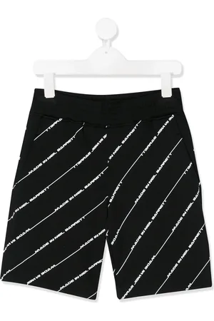 Neil Barrett Bermudas con franja del logo