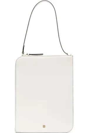Totême Bolsa de hombro slim con placa del logo