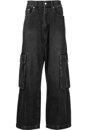 FIVE CM Jeans rectos con pretina elástica