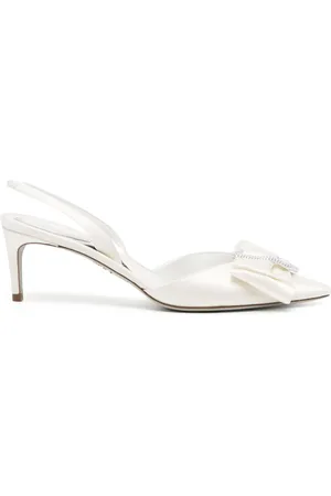 RENE CAOVILLA Sandalias con detalle de moño y tacón de 65mm