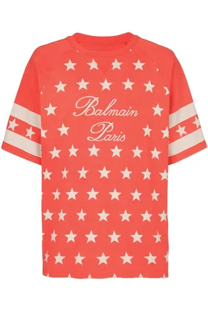 Balmain Playera Signature Stars