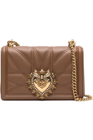 Dolce & Gabbana Bolsa de hombro Devotion capitonada mediana