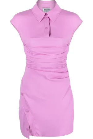 Moschino Vestido corto estilo playera tipo polo