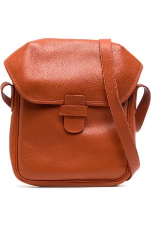 LEATHERSMITH OF LONDON Bolsa de hombro con logo en relieve