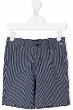 Il gufo Shorts chino con estampado de rayas diplomáticas