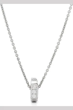 Eera Collar Dado en oro blanco de 18kt con diamantes