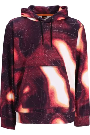 HUGO BOSS Hoodie con logo estampado