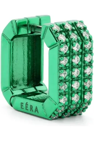 Eera Arracada Candy en oro blanco de 18kt con diamantes