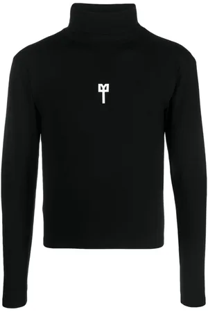 Liberal Youth Ministry Suéter con logo estampado y cuello vuelto