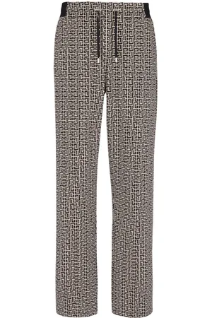 Balmain Pants con cordones en la pretina