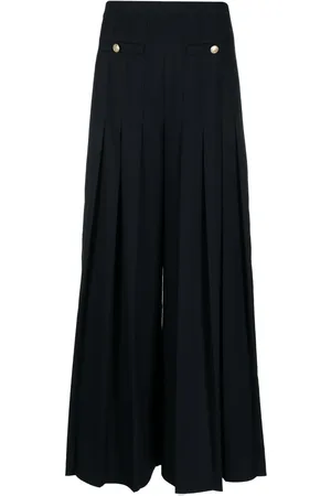 Claudie Pierlot Pantalones palazzo con pliegues