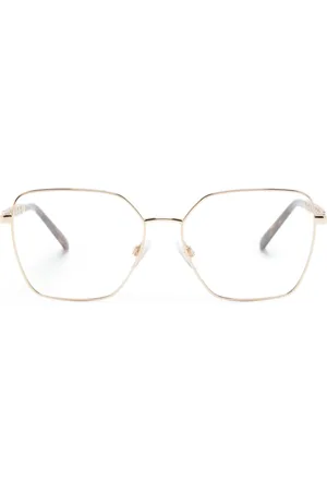 Dolce & Gabbana Lentes con armazón cuadrada estilo carey