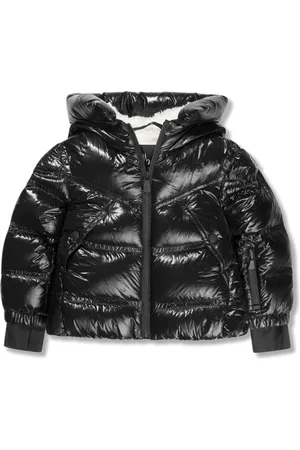 Moncler Chamarra capitonada con aplique del logo