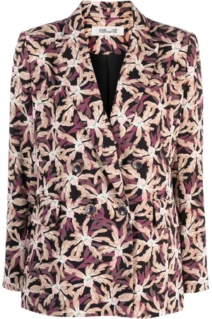 Diane von Furstenberg Blazer Gloria con motivo floral