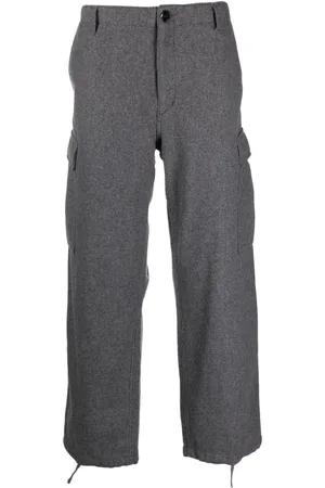 Kenzo Pantalones anchos con aplique del logo