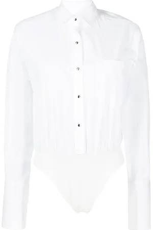 DAVID KOMA Body estilo camisa manga larga